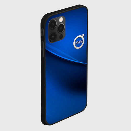 Чехол iPhone 12 Pro VOLVO / 3D-Черный – фото 2