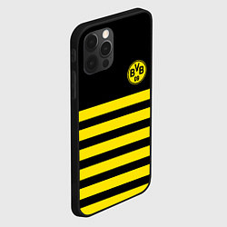 Чехол для iPhone 12 Pro BORUSSIA, цвет: 3D-черный — фото 2