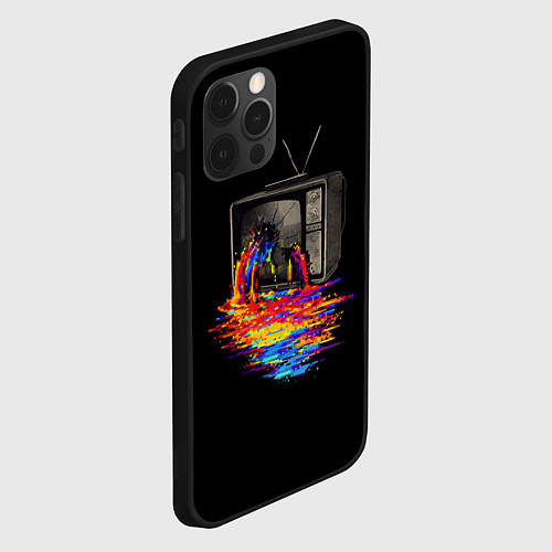 Чехол iPhone 12 Pro Треш / 3D-Черный – фото 2