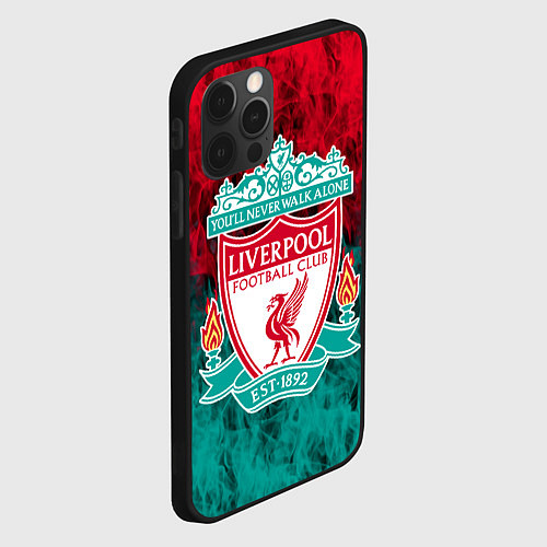 Чехол iPhone 12 Pro LIVERPOOL / 3D-Черный – фото 2