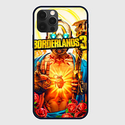 Чехол для iPhone 12 Pro Borderlands 3, цвет: 3D-черный