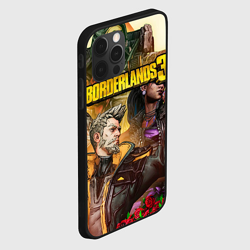 Чехол iPhone 12 Pro Borderlands 3 / 3D-Черный – фото 2