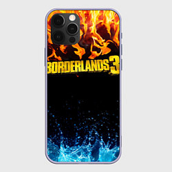 Чехол для iPhone 12 Pro Borderlands 3, цвет: 3D-светло-сиреневый
