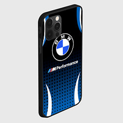 Чехол для iPhone 12 Pro BMW, цвет: 3D-черный — фото 2