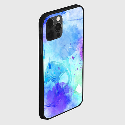 Чехол iPhone 12 Pro PASTEL / 3D-Черный – фото 2