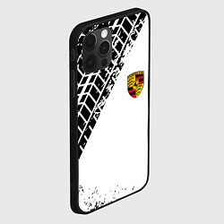 Чехол для iPhone 12 Pro PORSCHE, цвет: 3D-черный — фото 2