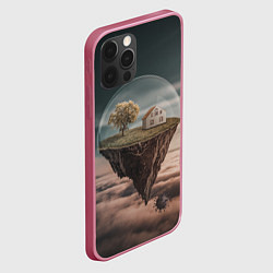 Чехол для iPhone 12 Pro Самоизоляция, цвет: 3D-малиновый — фото 2
