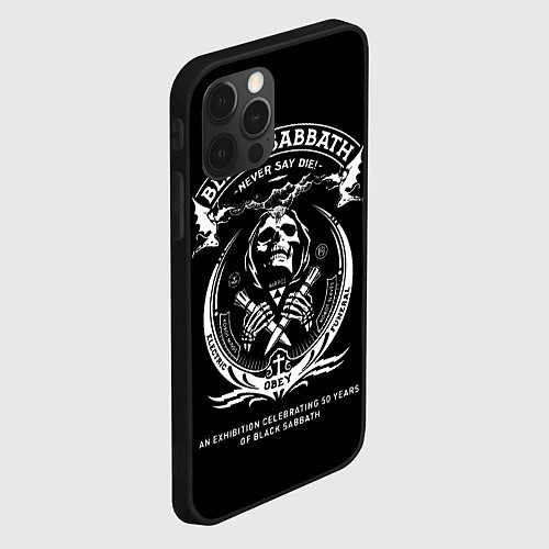 Чехол iPhone 12 Pro The End World Tour / 3D-Черный – фото 2