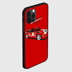 Чехол для iPhone 12 Pro Mitsubishi Lancer Evolution VI, цвет: 3D-черный — фото 2