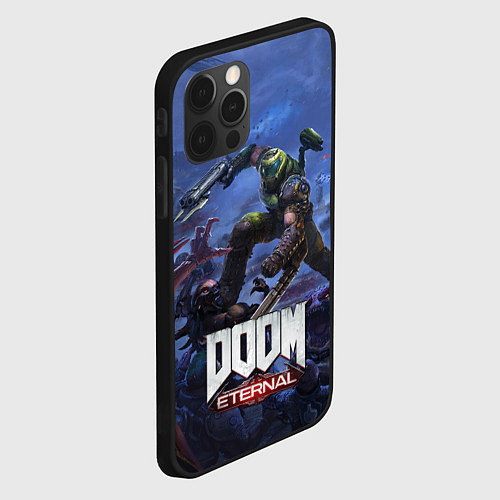 Чехол iPhone 12 Pro Doom Eternal The Ancient Gods / 3D-Черный – фото 2