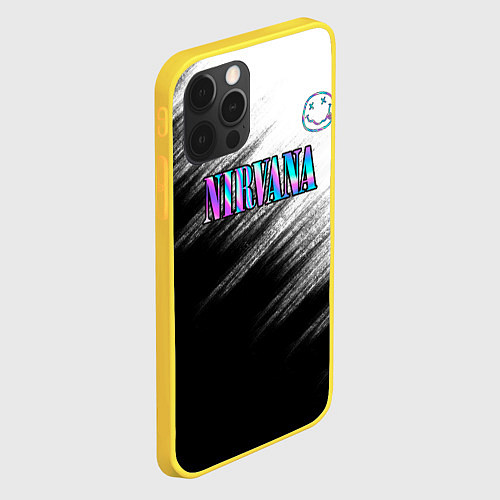 Чехол iPhone 12 Pro Nirvana / 3D-Желтый – фото 2