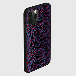 Чехол для iPhone 12 Pro Joy Division Glitch, цвет: 3D-черный — фото 2