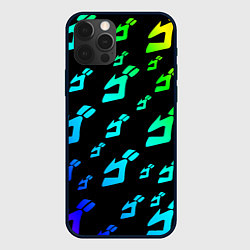 Чехол для iPhone 12 Pro JoJo Bizarre Adventure, цвет: 3D-черный