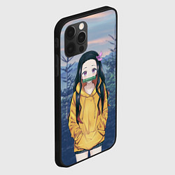 Чехол для iPhone 12 Pro Незуко, цвет: 3D-черный — фото 2