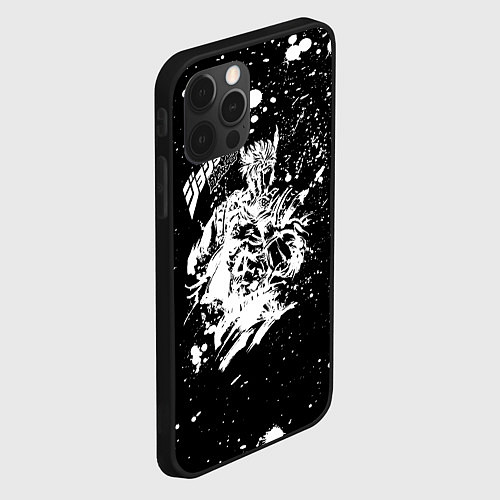 Чехол iPhone 12 Pro JoJo Bizarre Adventure / 3D-Черный – фото 2