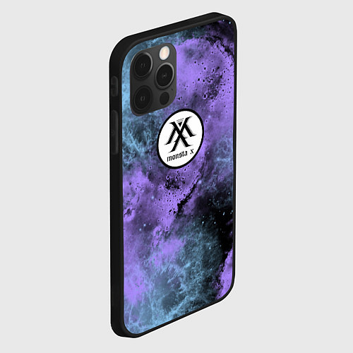 Чехол iPhone 12 Pro MONSTA X / 3D-Черный – фото 2
