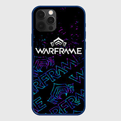 Чехол для iPhone 12 Pro WARFRAME ВАРФРЕЙМ, цвет: 3D-тёмно-синий