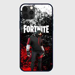 Чехол для iPhone 12 Pro IKONIK FORTNITE, цвет: 3D-черный