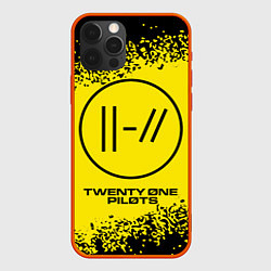 Чехол для iPhone 12 Pro TWENTY ONE PILOTS 21 PILOTS, цвет: 3D-красный