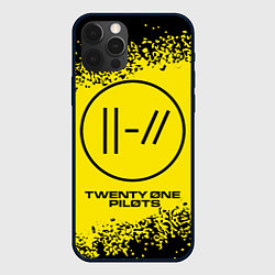 Чехол для iPhone 12 Pro TWENTY ONE PILOTS 21 PILOTS, цвет: 3D-черный