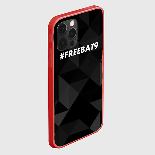 Чехол iPhone 12 Pro FREEBAT9 / 3D-Красный – фото 2