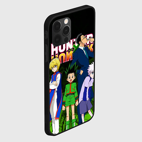 Чехол iPhone 12 Pro Hunter x Hunter / 3D-Черный – фото 2
