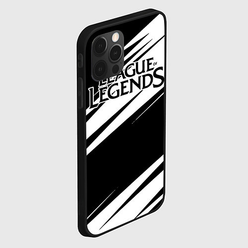 Чехол iPhone 12 Pro League of Legends / 3D-Черный – фото 2