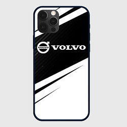 Чехол для iPhone 12 Pro VOLVO Вольво, цвет: 3D-черный