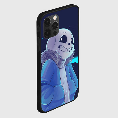 Чехол iPhone 12 Pro UNDERTALE / 3D-Черный – фото 2