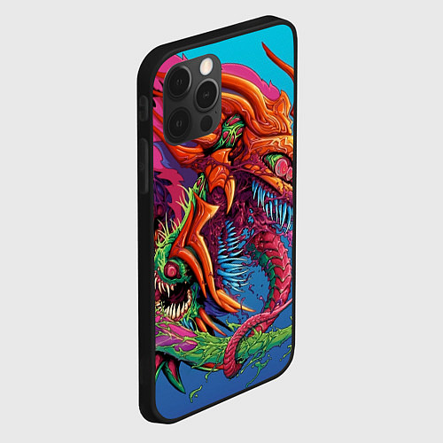 Чехол iPhone 12 Pro HyperBeast / 3D-Черный – фото 2