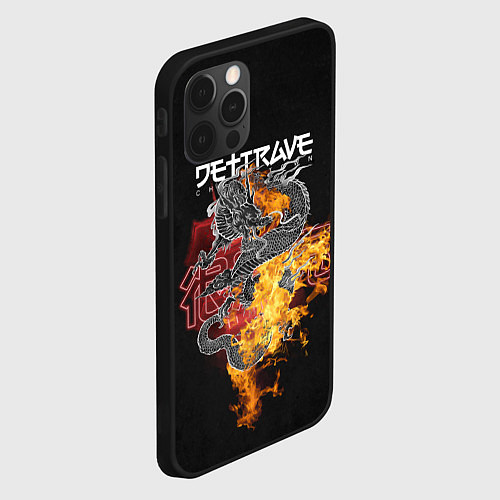 Чехол iPhone 12 Pro Дети Rave China Town / 3D-Черный – фото 2