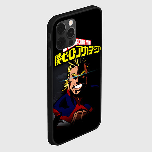 Чехол iPhone 12 Pro MY HERO ACADEMIA Z / 3D-Черный – фото 2