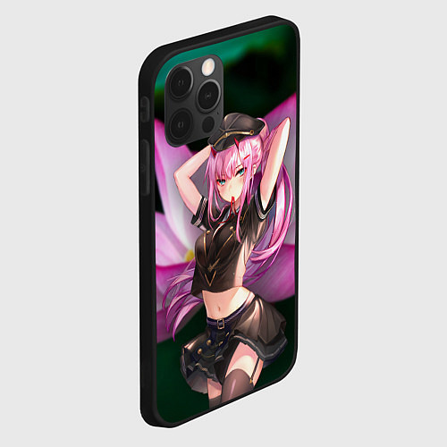 Чехол iPhone 12 Pro Zero Two / 3D-Черный – фото 2