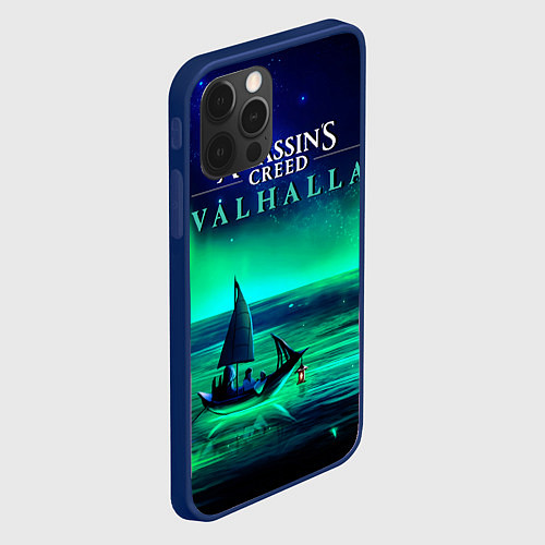 Чехол iPhone 12 Pro VALHALLA / 3D-Тёмно-синий – фото 2