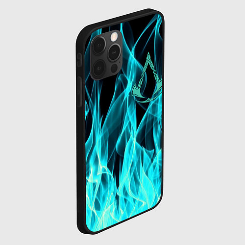 Чехол iPhone 12 Pro ASSASSINS CREED VALHALLA / 3D-Черный – фото 2