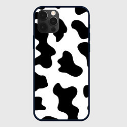 Чехол для iPhone 12 Pro Му-му, цвет: 3D-черный
