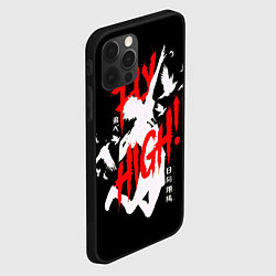 Чехол для iPhone 12 Pro Haikyuu Haikyu Haikuu !, цвет: 3D-черный — фото 2