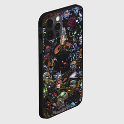 Чехол для iPhone 12 Pro Heros Dota 2, цвет: 3D-черный — фото 2