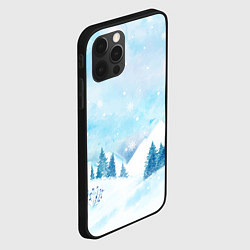 Чехол для iPhone 12 Pro Новогодняя мечта, цвет: 3D-черный — фото 2