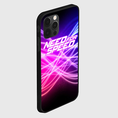 Чехол iPhone 12 Pro NFS NEED FOR SPEED S / 3D-Черный – фото 2