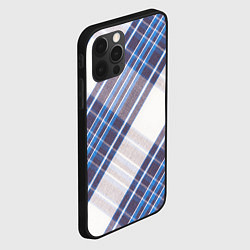 Чехол для iPhone 12 Pro Шотландка Z, цвет: 3D-черный — фото 2
