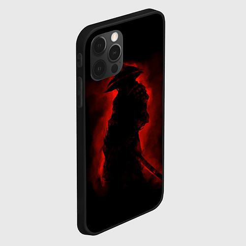 Чехол iPhone 12 Pro Samurai / 3D-Черный – фото 2