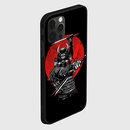 Чехол iPhone 12 Pro Samurai / 3D-Черный – фото 2