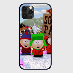 Чехол для iPhone 12 Pro Южный Парк South Park, цвет: 3D-черный