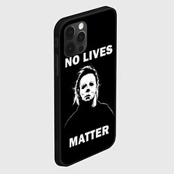 Чехол для iPhone 12 Pro MICHAEL MYERS, цвет: 3D-черный — фото 2