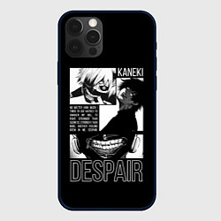 Чехол для iPhone 12 Pro Despair, цвет: 3D-черный