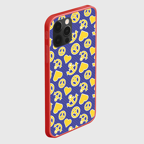 Чехол iPhone 12 Pro JoJo no Kimyou na Bouken / 3D-Красный – фото 2