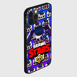 Чехол для iPhone 12 Pro BRAWL STARS EDGAR, цвет: 3D-черный — фото 2