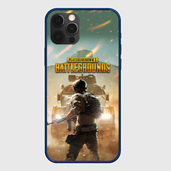 Чехол для iPhone 12 Pro PUBG Z, цвет: 3D-тёмно-синий