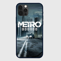 Чехол для iPhone 12 Pro Metro Exodus, цвет: 3D-черный